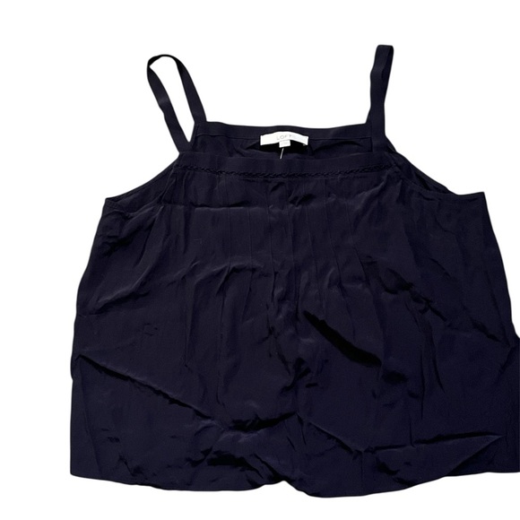 LOFT Tops - LOFT Dark Blue Sleeveless Blouse